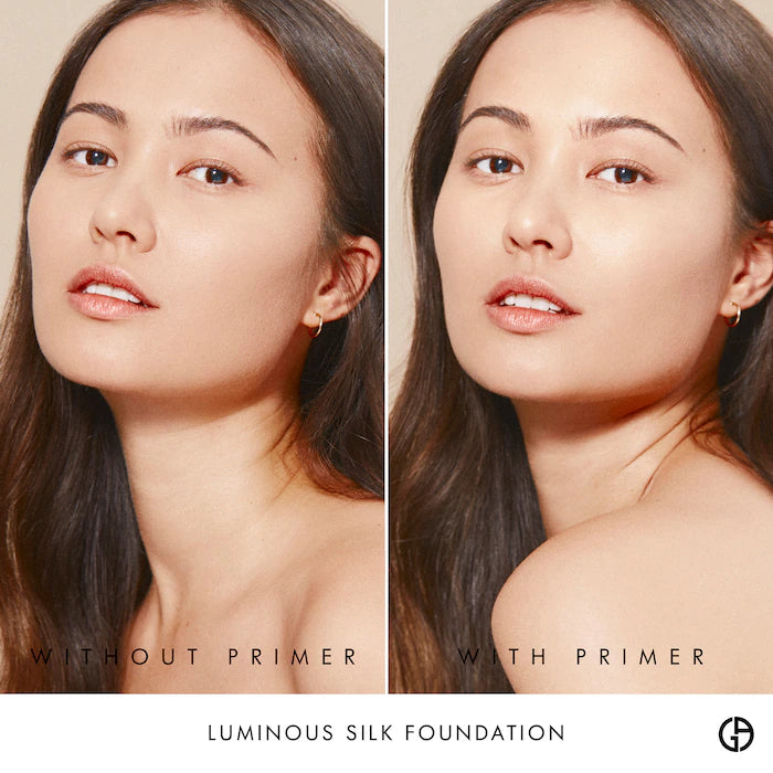 Armani Beauty Luminous Silk Hydrating Primer - Lightweight Illuminating Face Makeup Base for Flawless Glow | Perfect for Daily Wear, Special Occasions & Photography