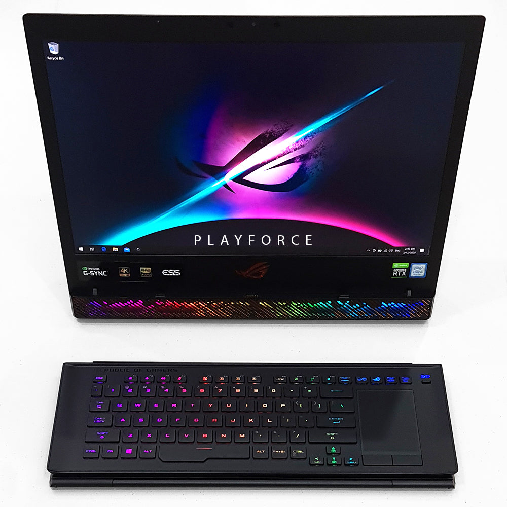 ROG MotherShip GZ700 Gaming Laptop - Intel Core i9-9980HK, NVIDIA RTX 2080, 64GB RAM, 1.5TB SSD, 17.3
