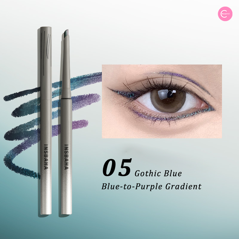 INSBAHA Solo Gel Eyeliner Pen - Waterproof, Smudge-Proof & Long-Lasting Liquid Eyeliner for Precise Winged Liner - Perfect for Everyday Makeup, Party Looks & Professional Use