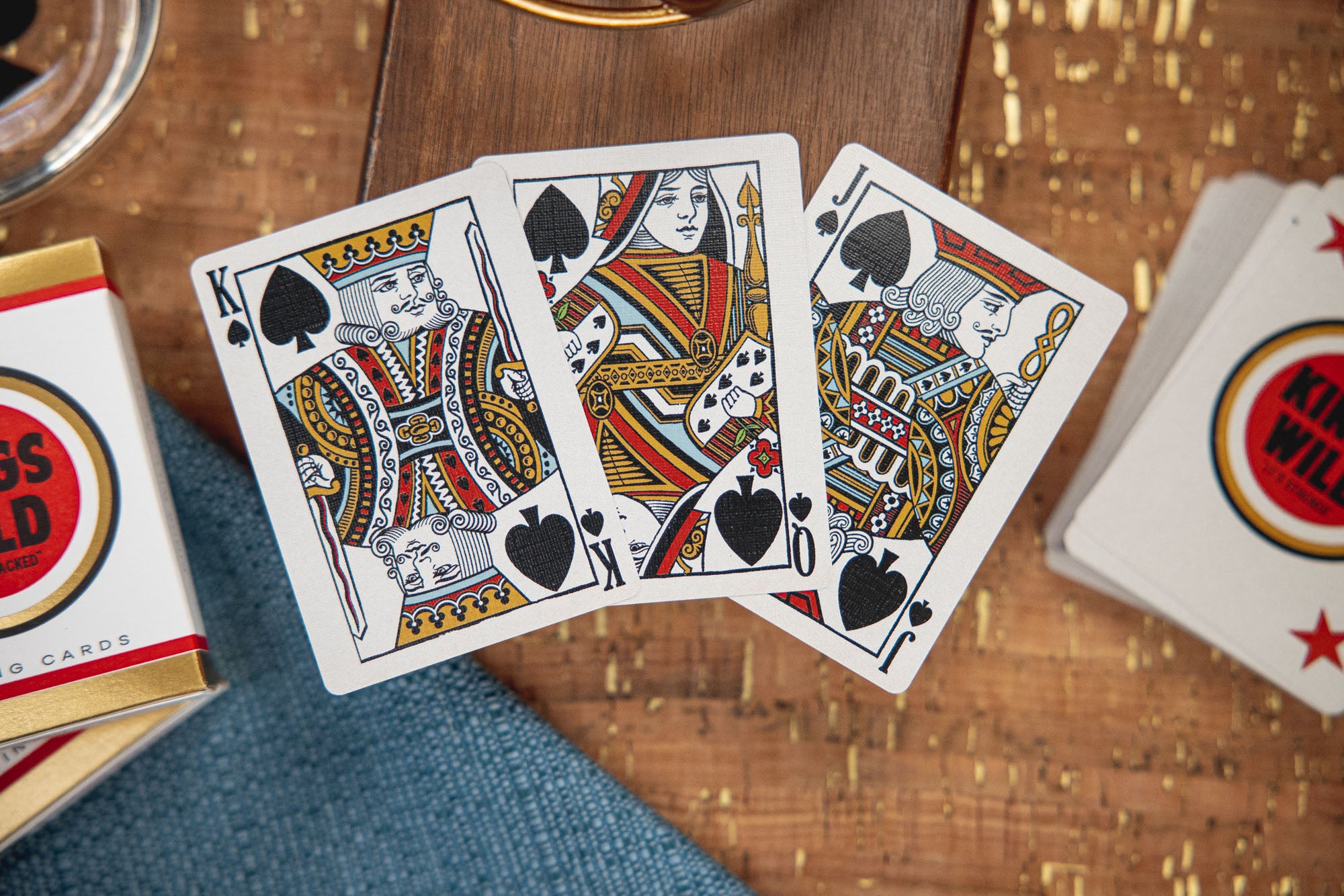 Luxury Playing Cards - Table Players Vol. 07 | Premium Quality Poker Cards for Casino Nights, Magic Tricks & Game Nights | Perfect for Poker, Blackjack & Card Collectors