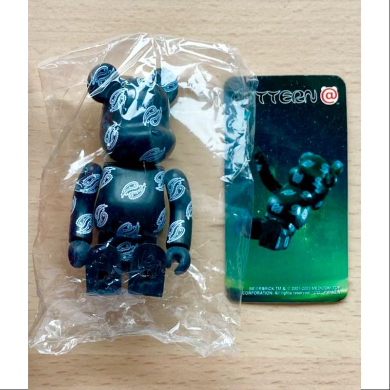 Bearbrick Series 6 PATTERN Cashew Flowers 100% Collectible Vinyl Art Toy - Perfect for Display, Gift Giving & Anime Collections