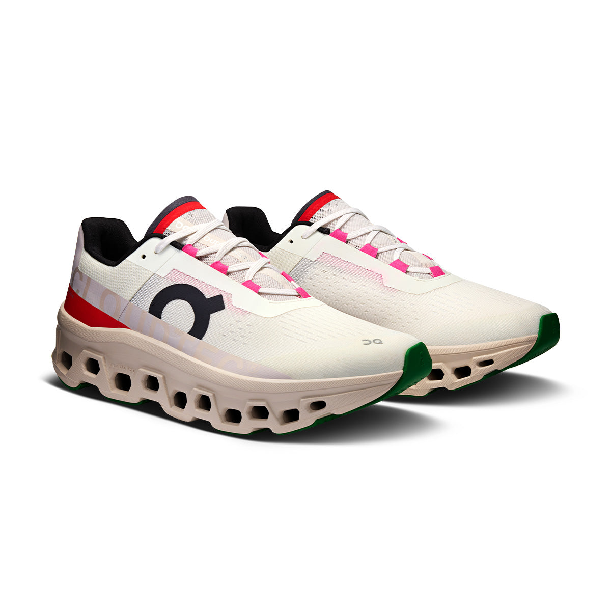 ASICS Cloudmonster 'Ivory Pearl' Running Shoes - Maximum Cushioning for Long Distance & Marathon Training - Perfect for Road Running, Gym Workouts & Everyday Comfort
