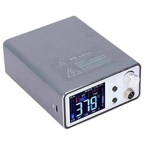 PID Control Smart Soldering Station with Anti-Static Protection - Precision Rework Solder Tool Kit for Electronics Repair & PCB Welding | Ideal for DIY Projects, Circuit Board Maintenance & Home Electronics Fixing
