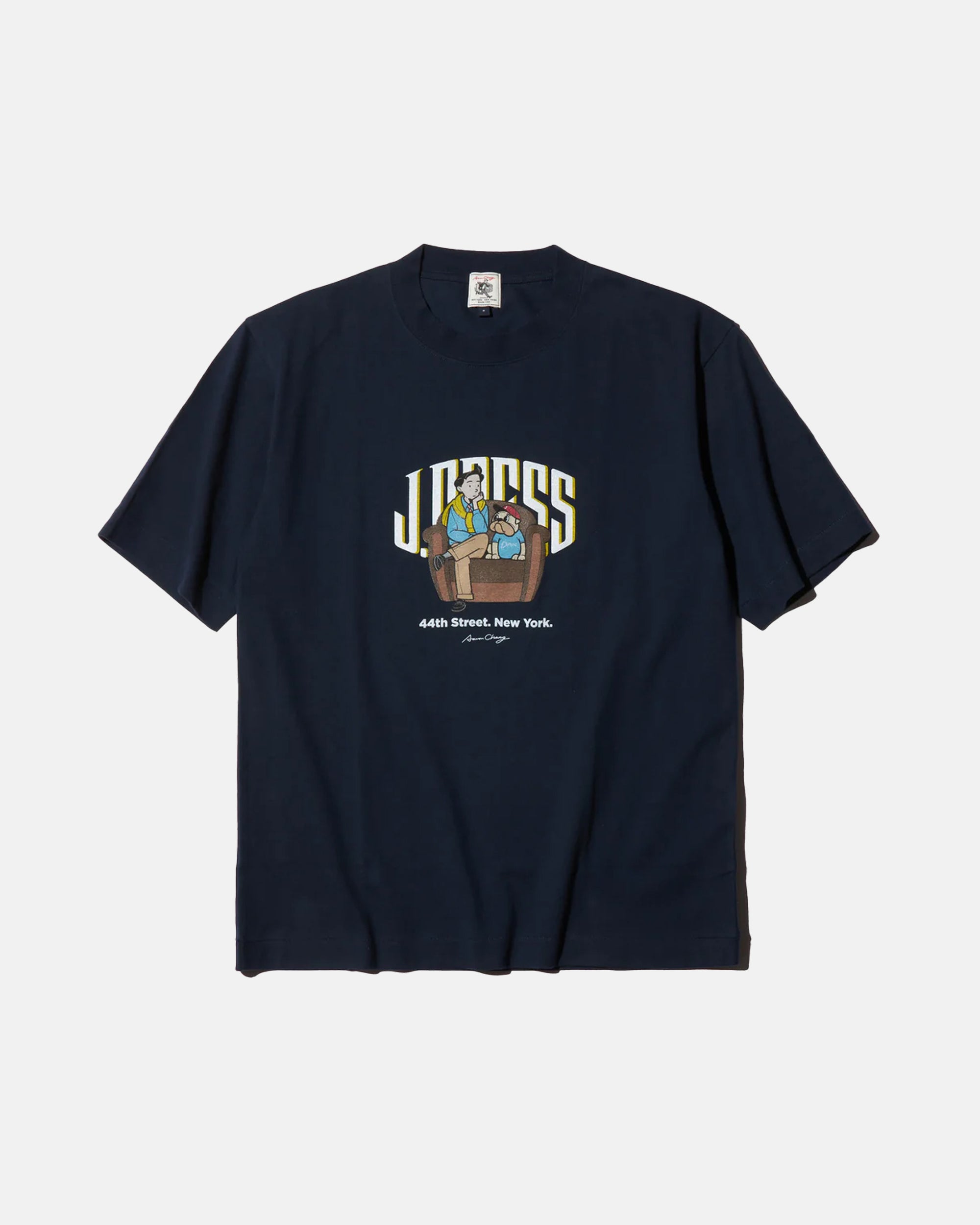J. PRESS x Aaron Chang Ivy Boy T-Shirt - Classic Cotton Tee for Men | Casual & Streetwear Style | Perfect for Everyday Wear, Outings & College Fashion