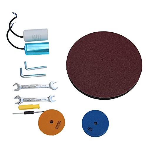 INTBUYING 4000W 220V Multifunctional Hand-Push Concrete Grinder & Polisher - Perfect for Cement Floor Grinding, Smoothing, and Polishing in Warehouses, Garages, and Commercial Spaces