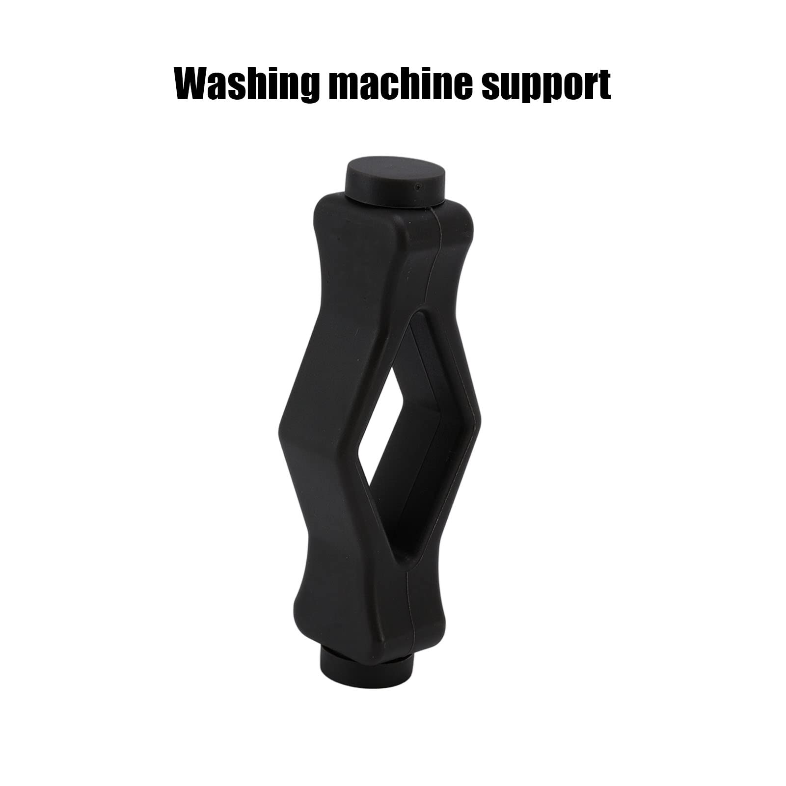 Front Load Washer Door Prop with Strong Magnetic Hold - Universal Washing Machine Door Holder & Ventilation Aid (Black) | Keep Washer Open for Drying & Prevent Mold | Perfect for LG, Samsung, Whirlpool Front-Loading Machines
