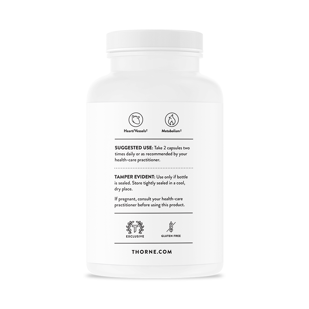 Thorne Metabolic Health Supplement (SF801) - Supports Energy, Weight Management & Metabolism - Ideal for Fitness & Wellness Enthusiasts
