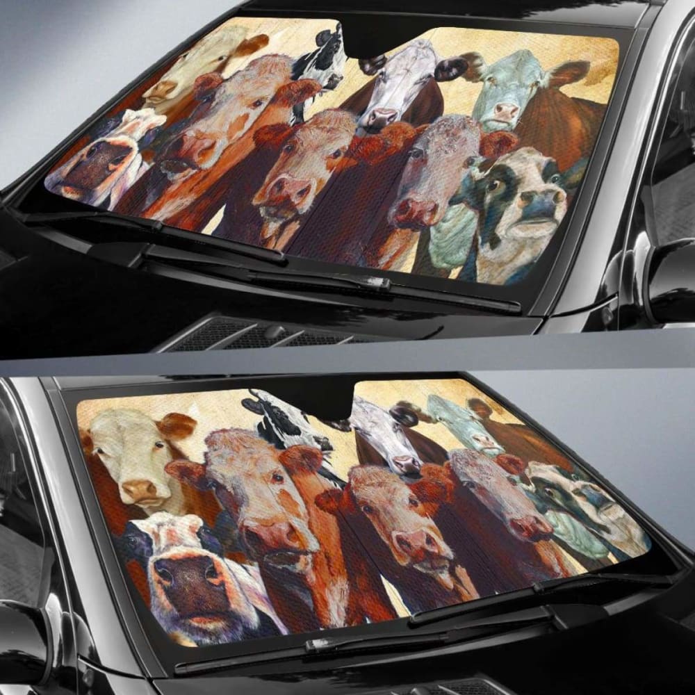 Car Windshield Sun Shade for Ford F-150 - Universal Fit UV Protection & Heat Blocking - Perfect for Parking, Travel & Outdoor Activities