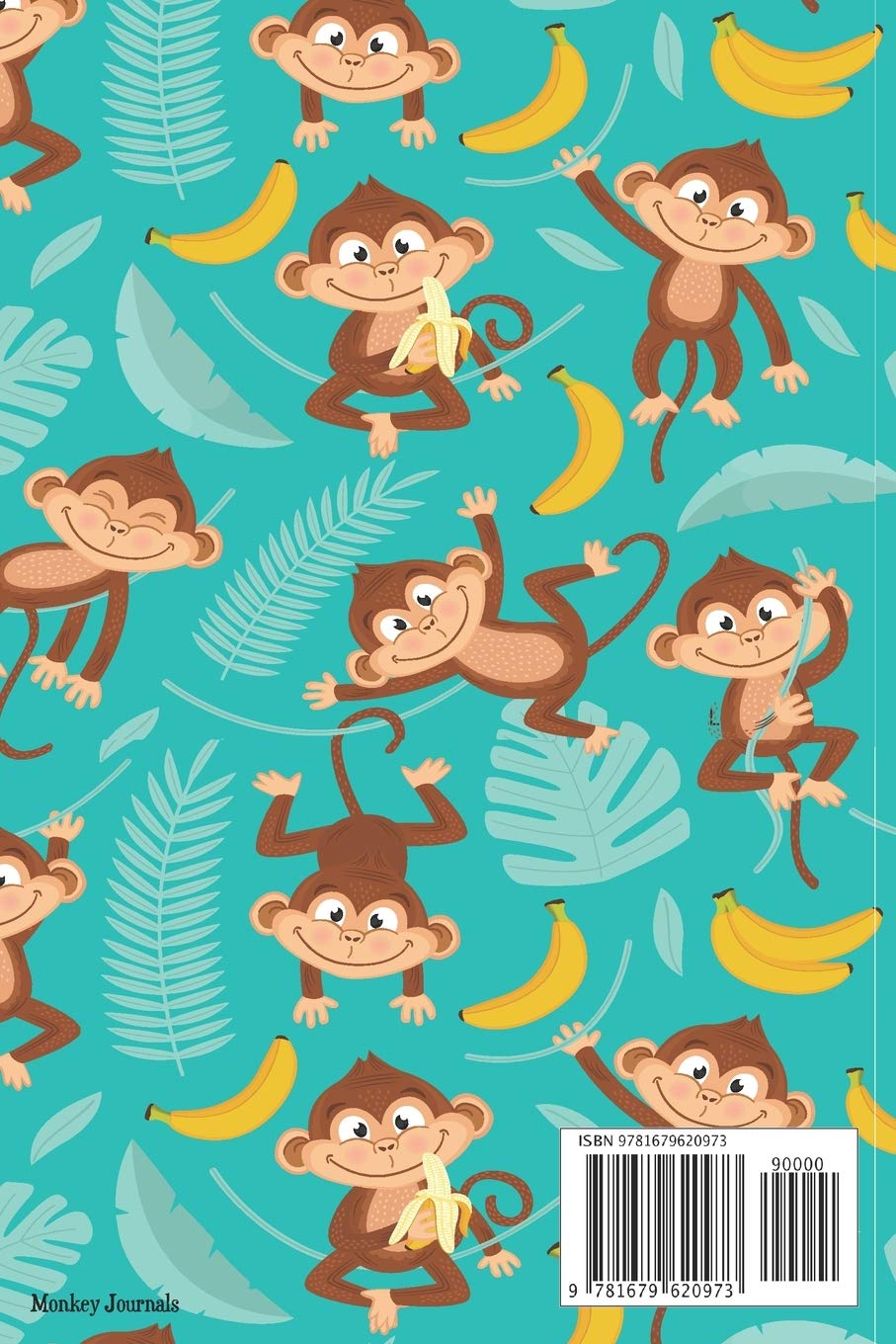 Monkey Journal - Unique Monkey Gifts for Women, Kids & Girls | Funny Monkey Notebook for Birthday Presents | Perfect for Animal Lovers, Journaling & Creative Writing