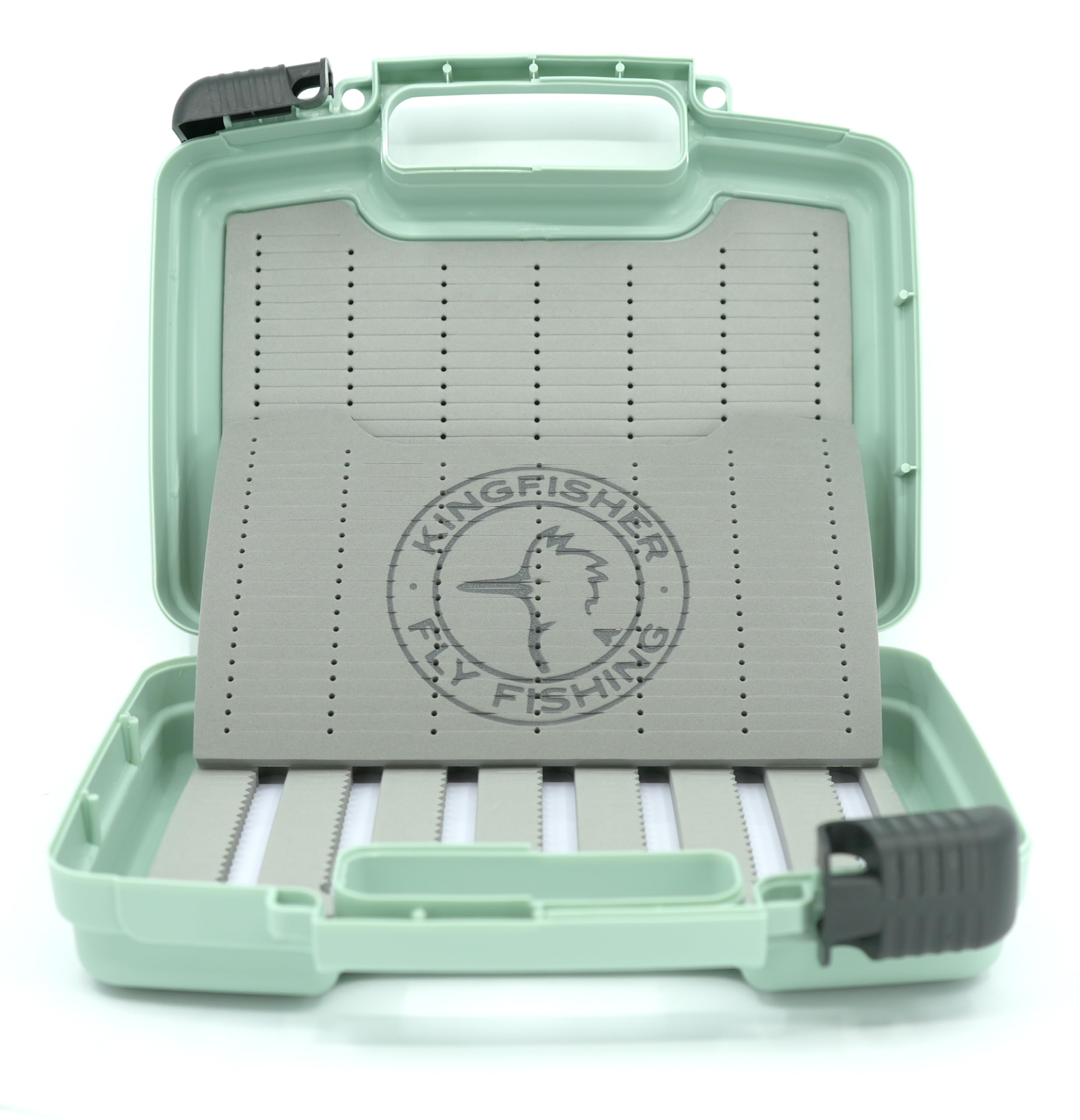 Kingfisher Boat Box Fly Fishing Streamer Box 2.0 JR (10