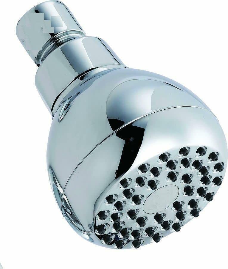 CarteRE 1.5 GPM Single Function Chrome Shower Head with Handheld - Rain Setting for Bathroom & Spa Relaxation | High Pressure Water Saving Showerhead for Home Use