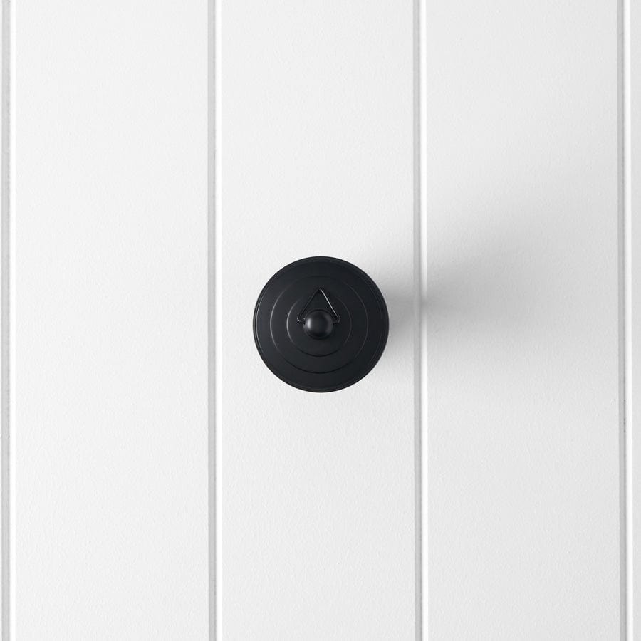 Black Matte Plug and Waste - Durable Kitchen Sink Stopper for Bathroom, Laundry & Utility Sinks - Perfect for Home Renovation and DIY Projects