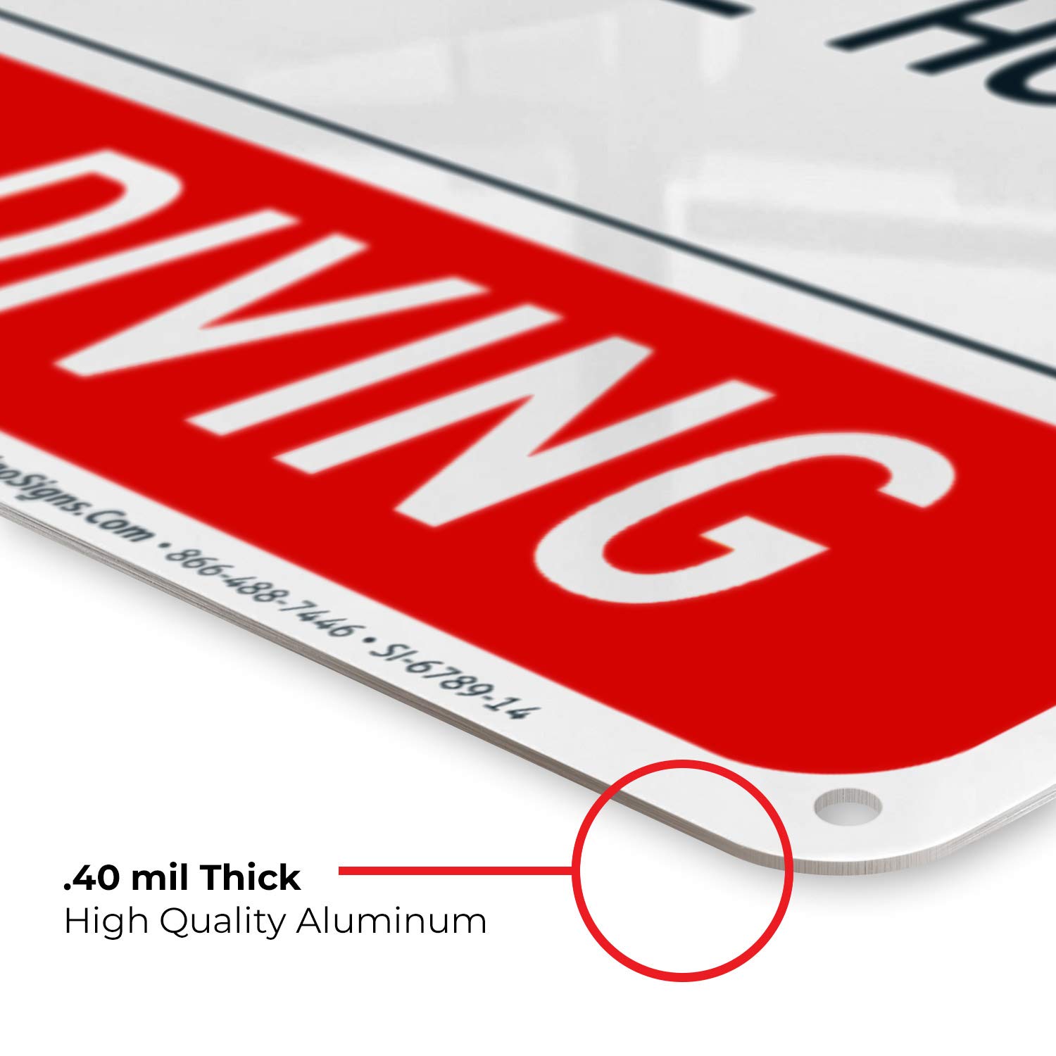 Rust-Free Sigo Signs Pool Rules Sign (SI6789) - .040 Aluminum, Fade Resistant, 10x14 Inches - Perfect for Indoor & Outdoor Pools, Spas, and Community Recreation Areas - Made in USA