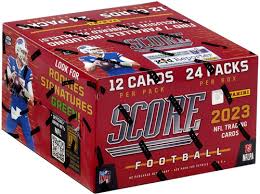 2023 Panini Score Football Trading Cards Value Pack Box - Collectible NFL Player Cards for Sports Fans & Trading Card Enthusiasts - Perfect for Game Day, Collecting, and Gifting