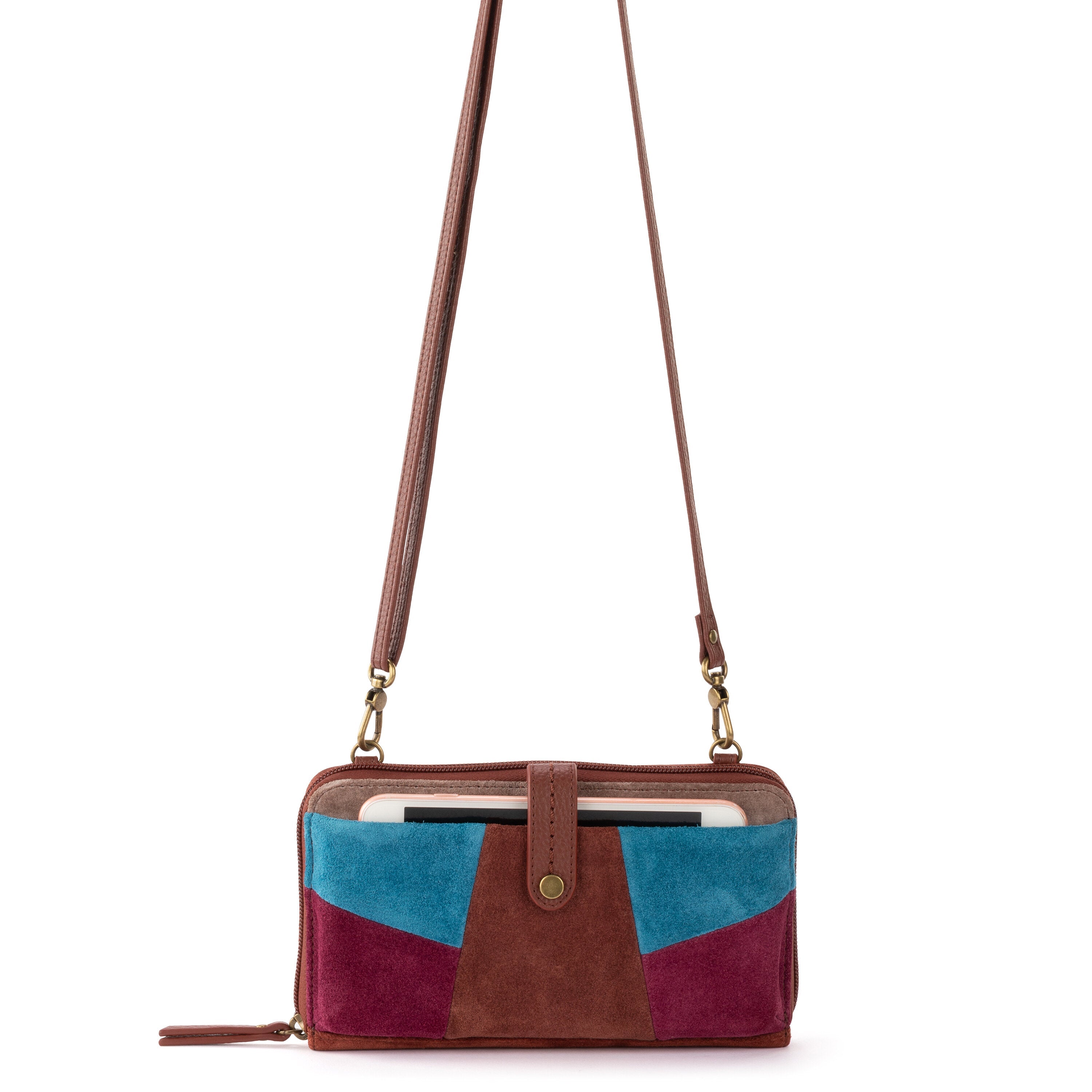 Iris Large Smartphone Crossbody Bag - Stylish & Secure Phone Pouch for Women - Perfect for Travel, Shopping, and Everyday Use