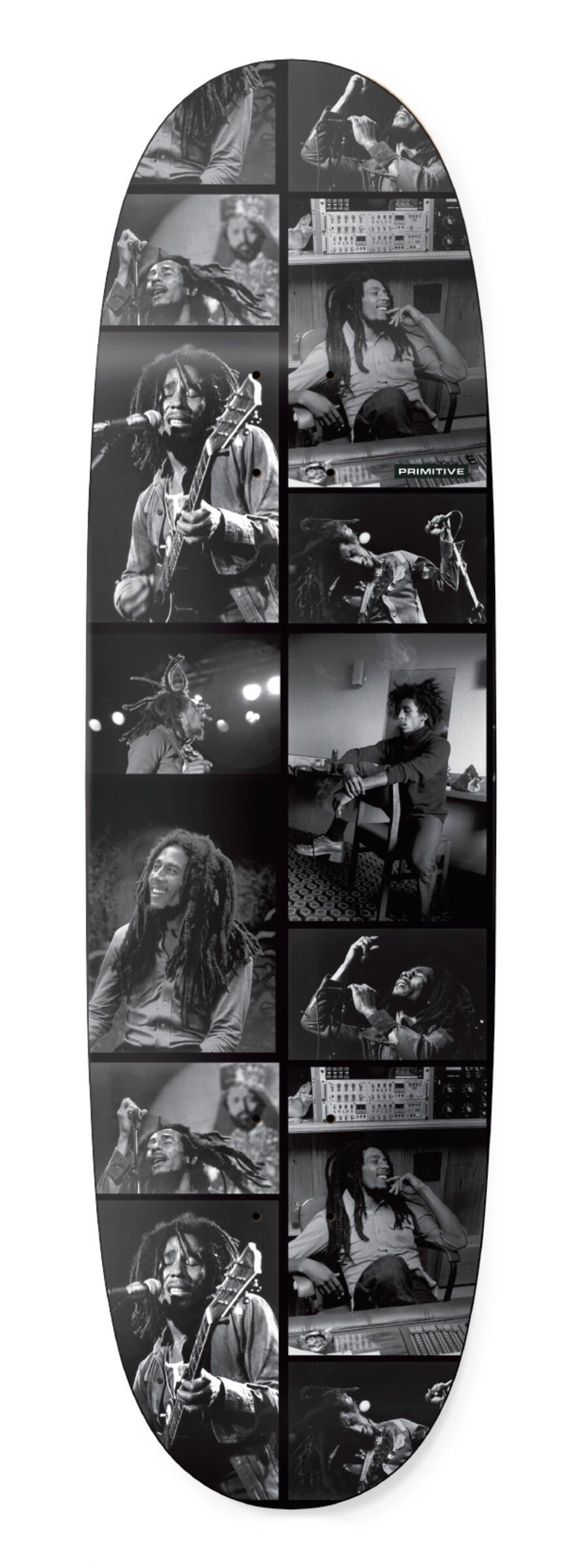 Primitive x Bob Marley Prophet Egg Team Skateboard Deck - Limited Edition Graphic Skateboard for Collectors & Skaters - Perfect for Street Skating, Park Riding & Wall Art Display
