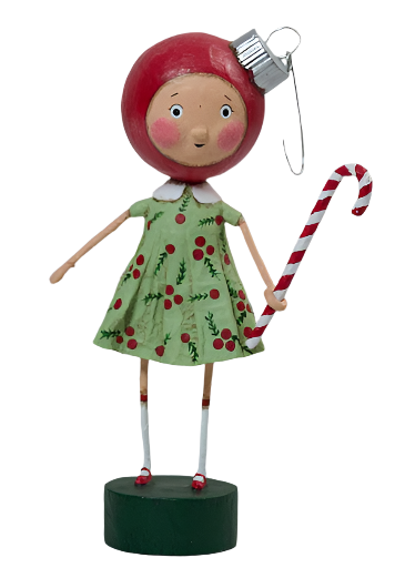 Betsy Bauble Christmas Figurine by Lori Mitchell - 2025 New Holiday Collectible - Perfect for Christmas Tree Decorations, Gift Exchanges & Festive Home Decor