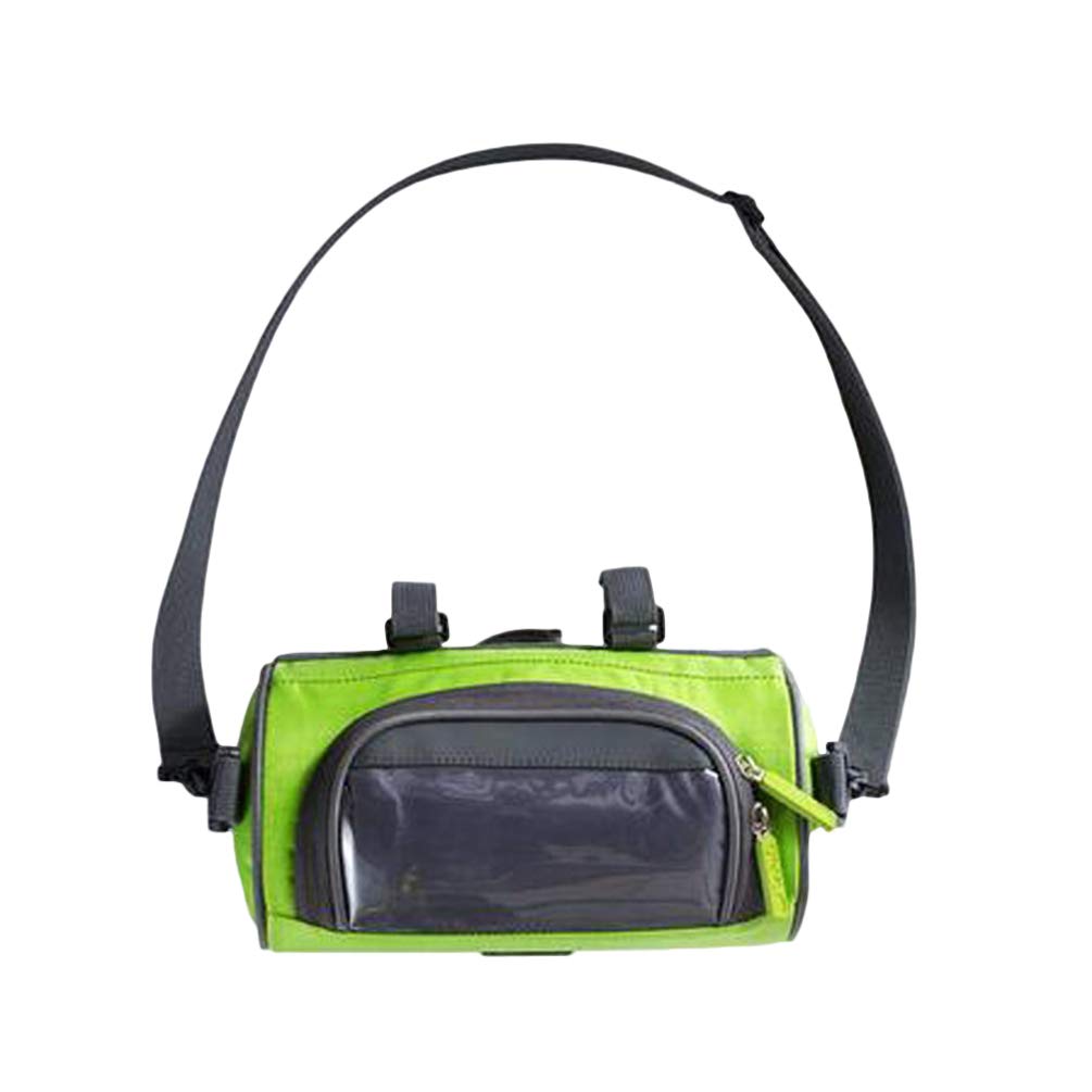 LIOOBO Bike Handlebar Bag - Waterproof Front Frame Storage Bag for Mountain & Road Bikes - Touch Screen Accessible Cycling Phone Pouch - Perfect for Commuting, Touring & Outdoor Adventures