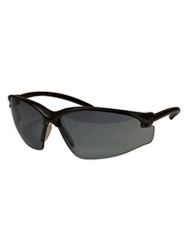Premium MAGID Y79BKAFGY Gemstone Zircon Safety Glasses - ANSI Standard Grey Protective Eyewear (24-Pack) for Welding, Construction & DIY Projects
