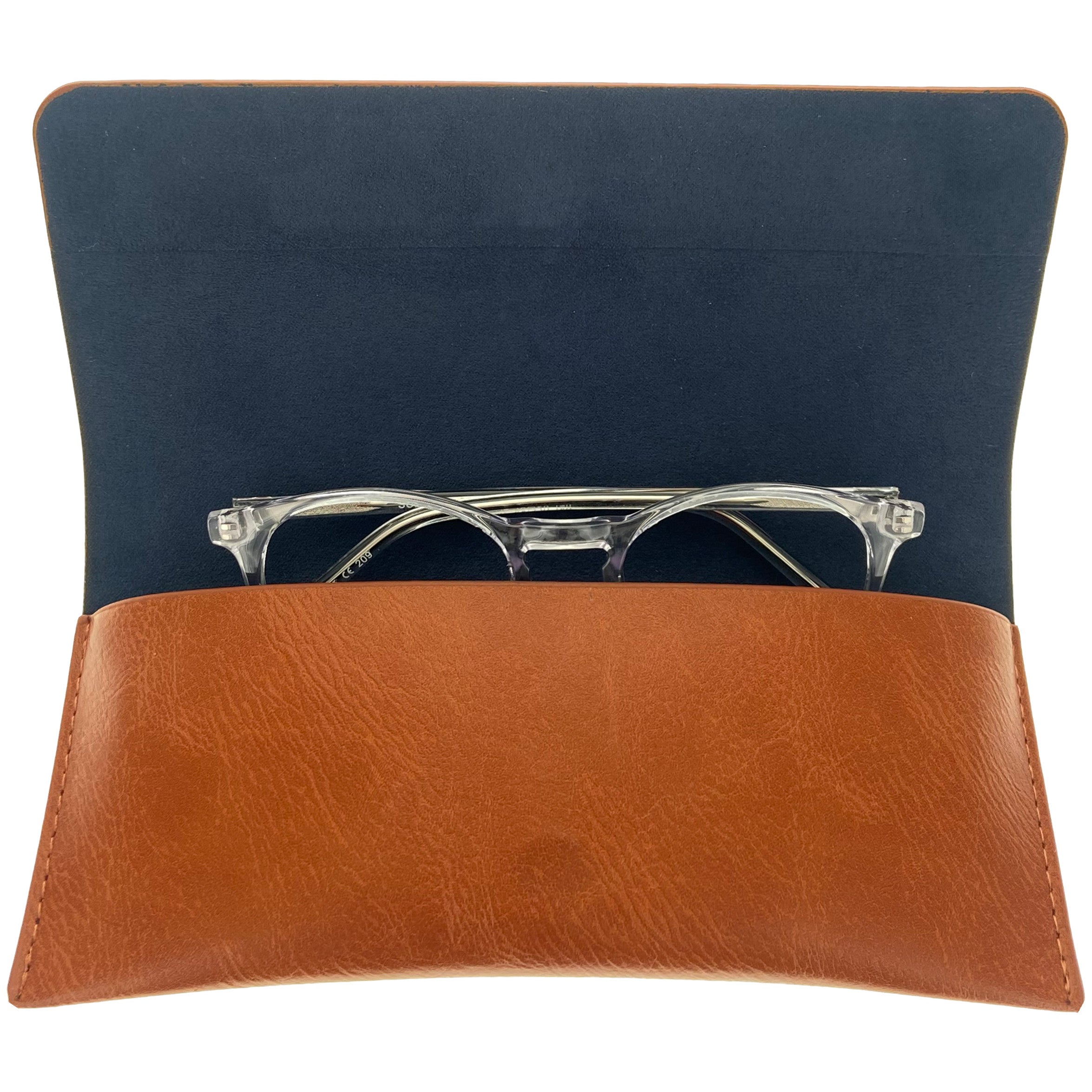 Luxury Single Frame Eyeglass Case for Fashion Sunglasses - Premium Protective Storage for Travel & Everyday Use