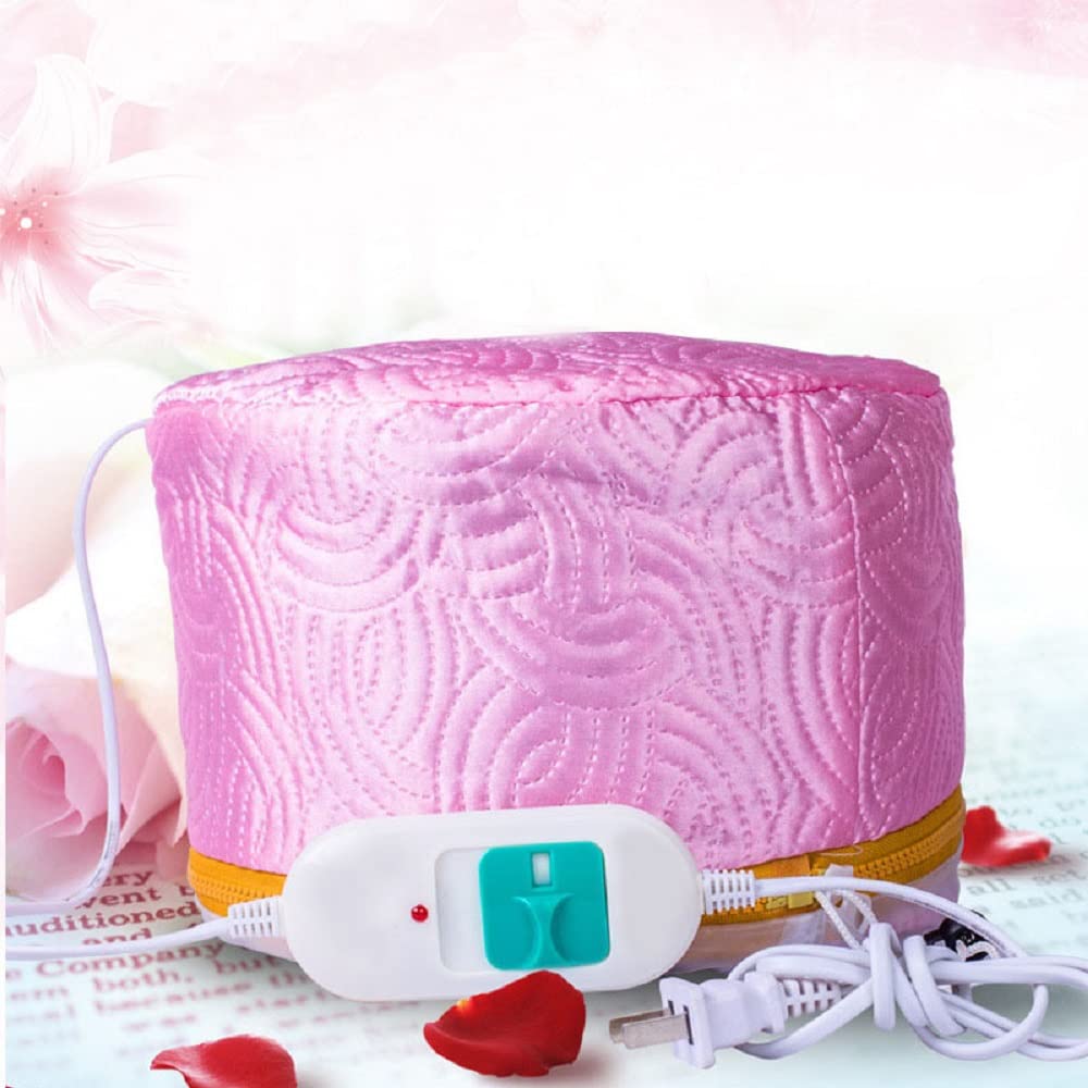 ZUCLLIN Thermal Hair SPA Cap - Electric Hair Steamer & Heating Hat for Women - Portable Deep Conditioning Treatment for Damaged Hair - At-Home Hair Care Solution for Moisturizing & Nourishing - Perfect for Salon-Quality Hair Treatments & Relaxing Self-Care Sessions