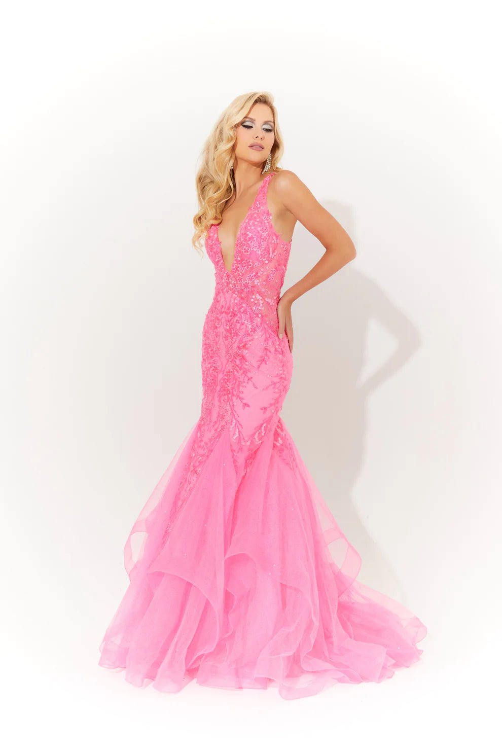 Jasz Couture 7571 - Stylish Women's Fashion Dress for Parties, Dinners & Special Occasions | Elegant Evening Gown | Perfect for Weddings, Prom & Cocktail Events