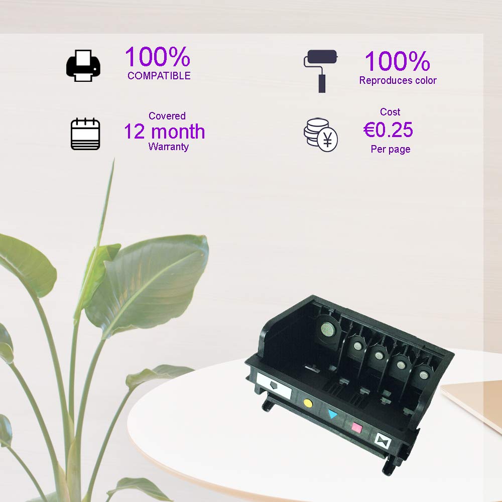Refurbished HP 564 Printhead (5-Slot CB326-30002 CN642A) - Long-Life Remanufactured Compatible with HP 7510 7515 7520 7525 D7560 Printers - 1 Pack - Perfect for Home & Office Printing Needs