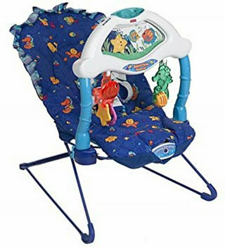 Fisher Price Ocean Wonders Aquarium Bouncer Replacement Retainer Clips - Durable Baby Crib Toy Accessories for Safe Playtime & Nursery Decor