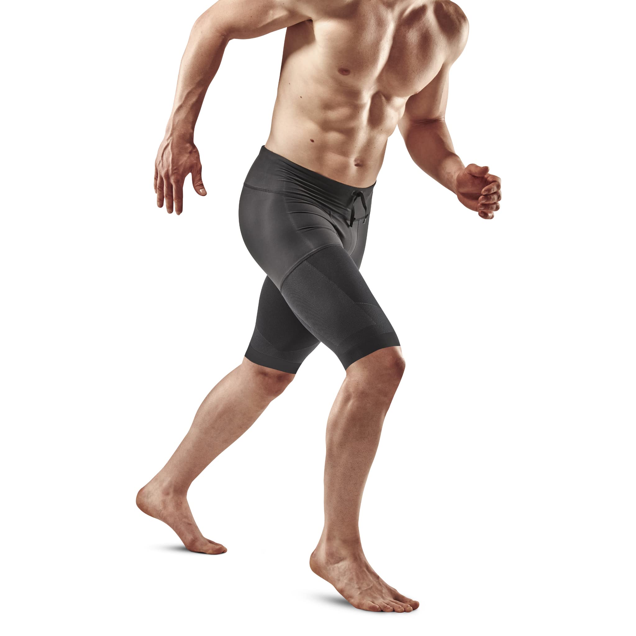 CEP Men's Compression Running Shorts - Breathable & Moisture-Wicking for Marathon Training & Gym Workouts - Ideal for Running, Cycling & CrossFit