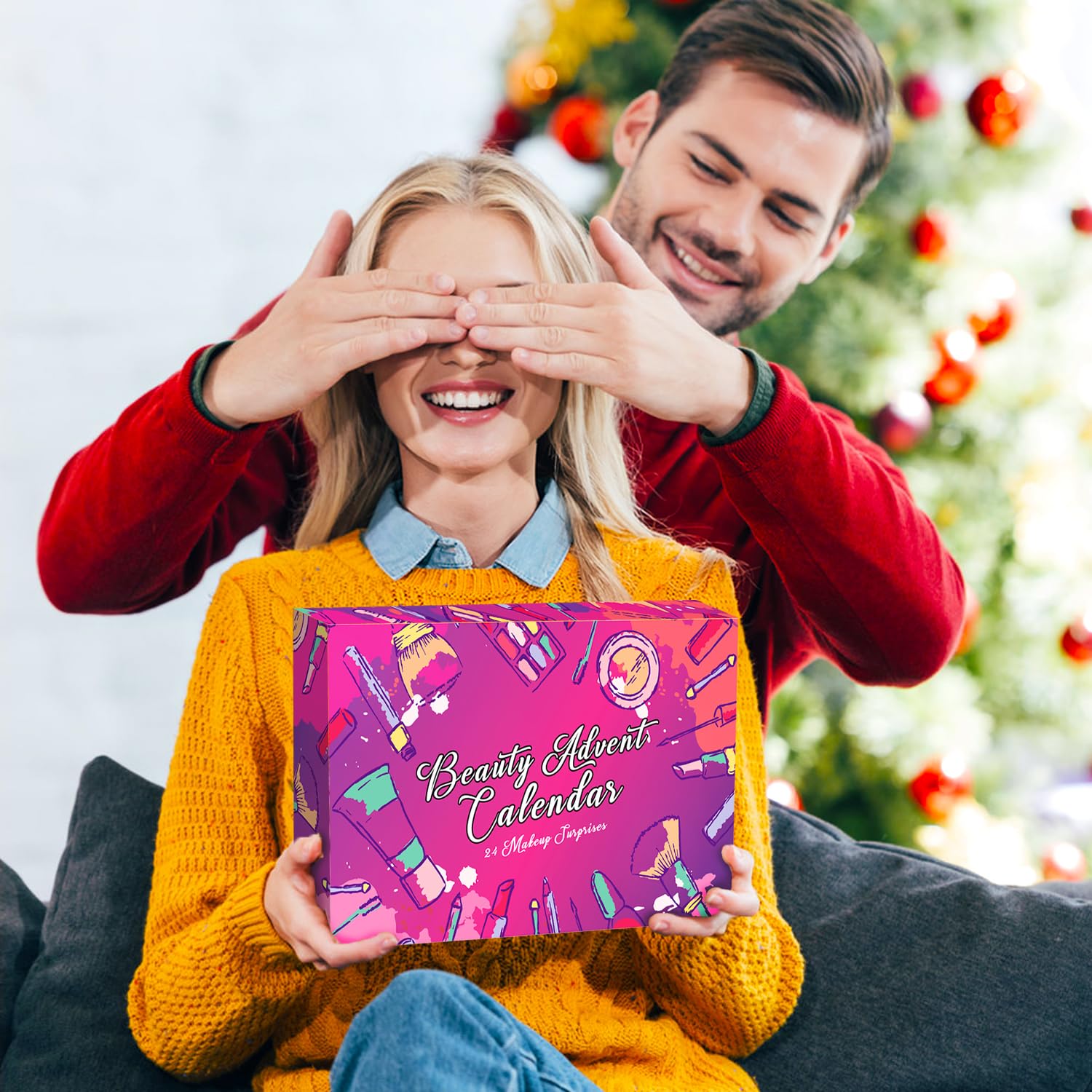 2024 Makeup Advent Calendar for Women & Teen Girls - Beauty Countdown Calendar with Trendy Cosmetics Set, Unique Christmas Gift for Her | Perfect for Holiday Countdowns, Stocking Stuffers & Birthday Presents
