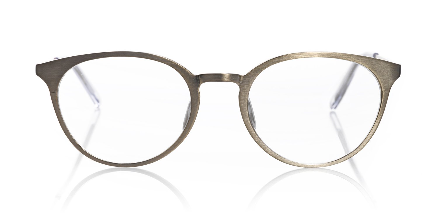 eyebobs Jim Dandy Unisex Premium Reading Glasses for Men and Women | Round Frame Readers with Spring Hinges | Perfect for Reading, Computer Work & Book Clubs