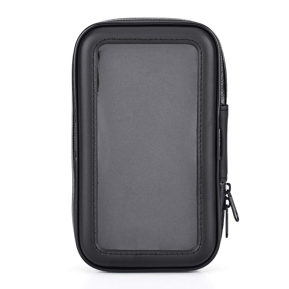 AQXREIGHT Waterproof Motorcycle Phone Mount Holder - Universal Bike Phone Bag Case for iPhone, Samsung, Google Pixel - Perfect for Adventure Riding, Commuting & GPS Navigation