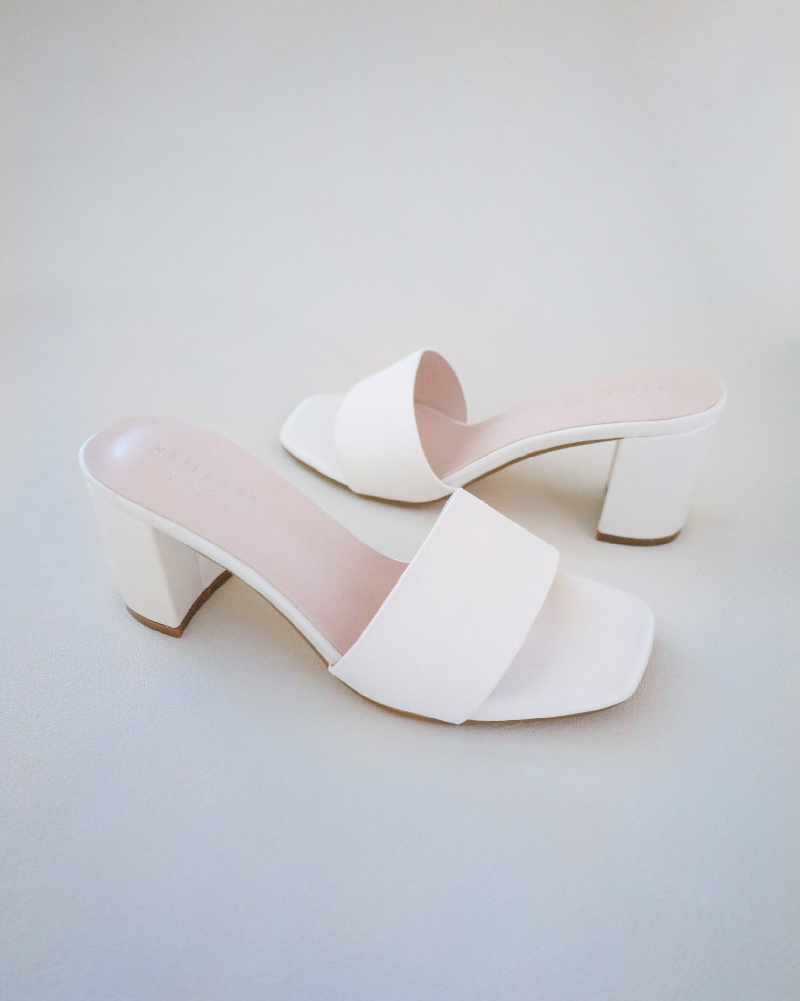 Elegant Satin Block Heel Slide Sandals for Women - Comfortable Wedding Shoes & Bridal Party Footwear | Perfect for Beach Weddings, Prom, and Formal Occasions