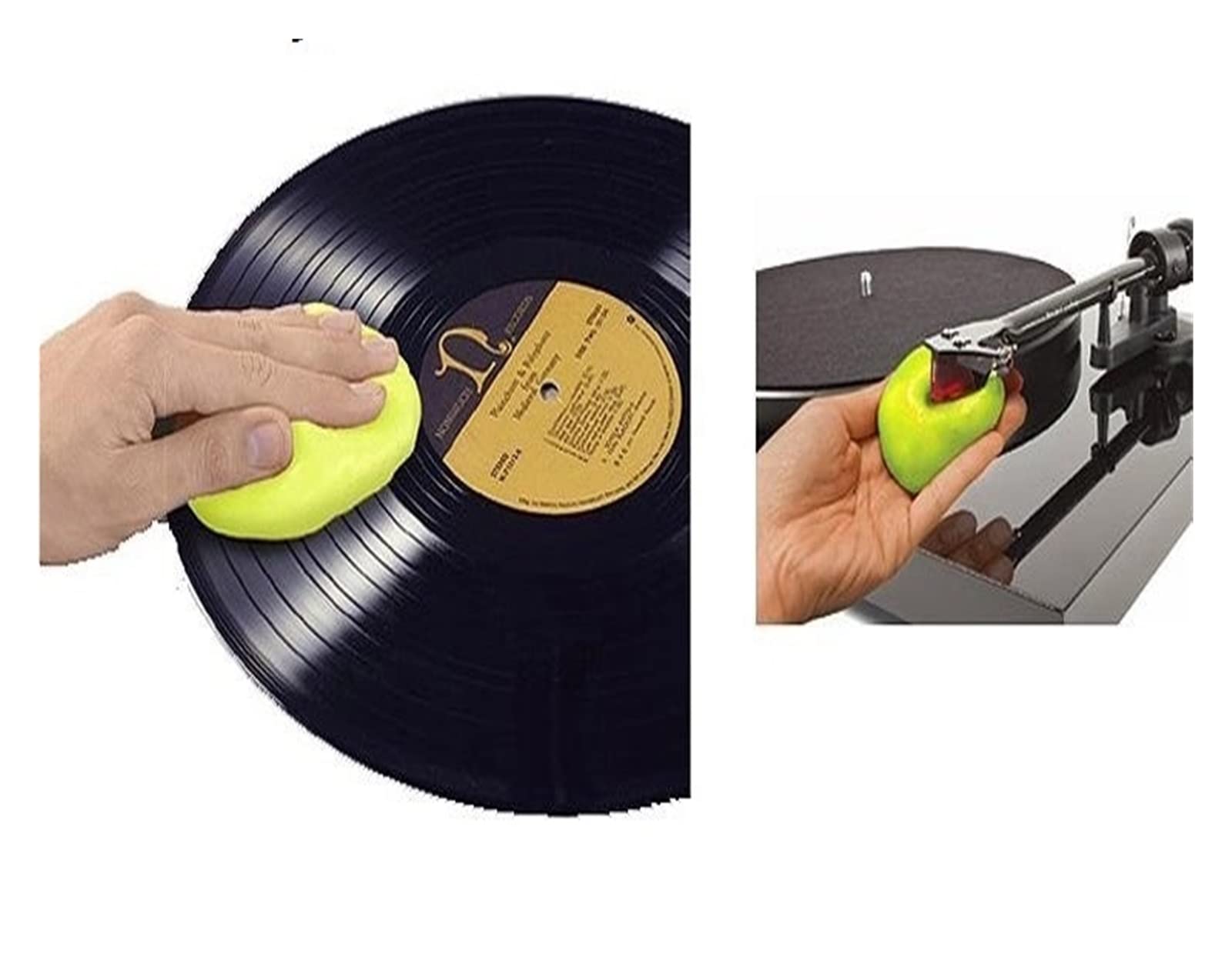STRAFBRG Magic Dust Cleaner for Vinyl Records - LP & Turntable Stylus Cleaning Kit - Remove Dust & Static - Perfect for Home DJs & Audiophiles - Use Before Playing Records for Crystal Clear Sound