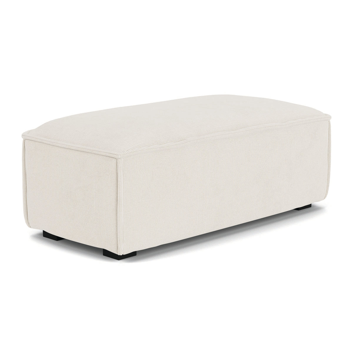 Premium Daphne Velvet Footrest - Soft & Comfortable Adjustable Height Ottoman for Home & Office - Perfect for Living Room, Bedroom, or Under Desk Use