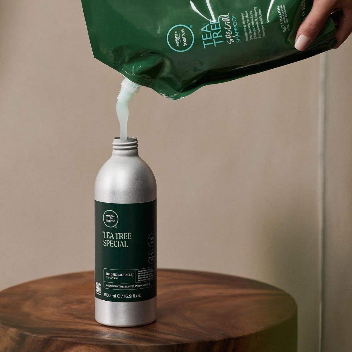 Tea Tree Special Conditioner for Scalp Care - Aluminum Bottle (12oz) - Refreshing & Hydrating Hair Treatment for Dry, Itchy Scalp - Perfect for Daily Use & Travel