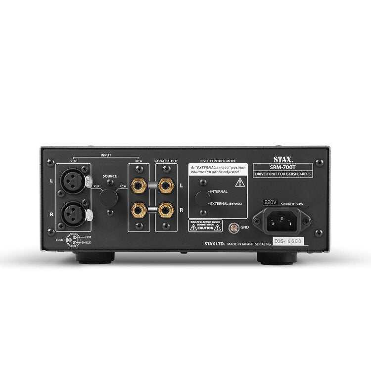 STAX SR L700MKII Electrostatic Headphone & SRM 700 Amplifier Bundle Set - Premium Audiophile Headphone System for Home Studio & Music Listening