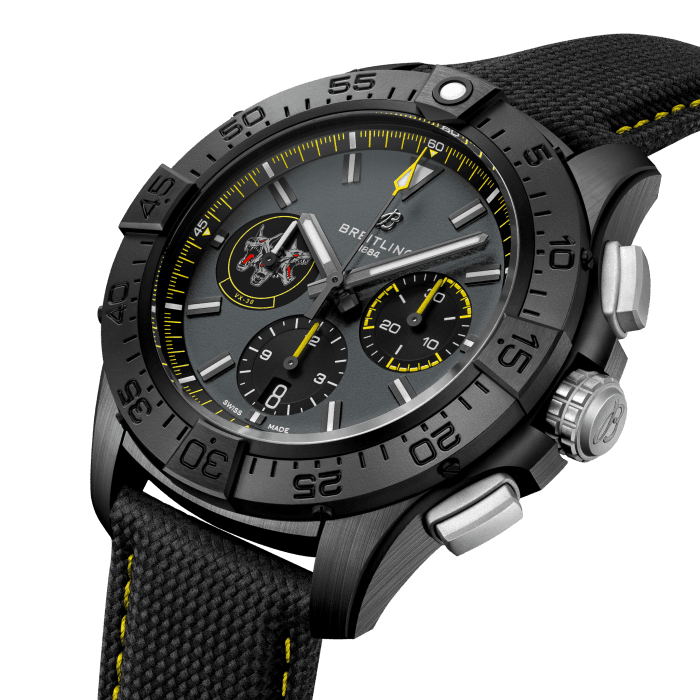 Breitling Avenger B01 Chronograph 44mm Black Ceramic Men's Luxury Watch - Perfect for Business, Sports & Formal Occasions