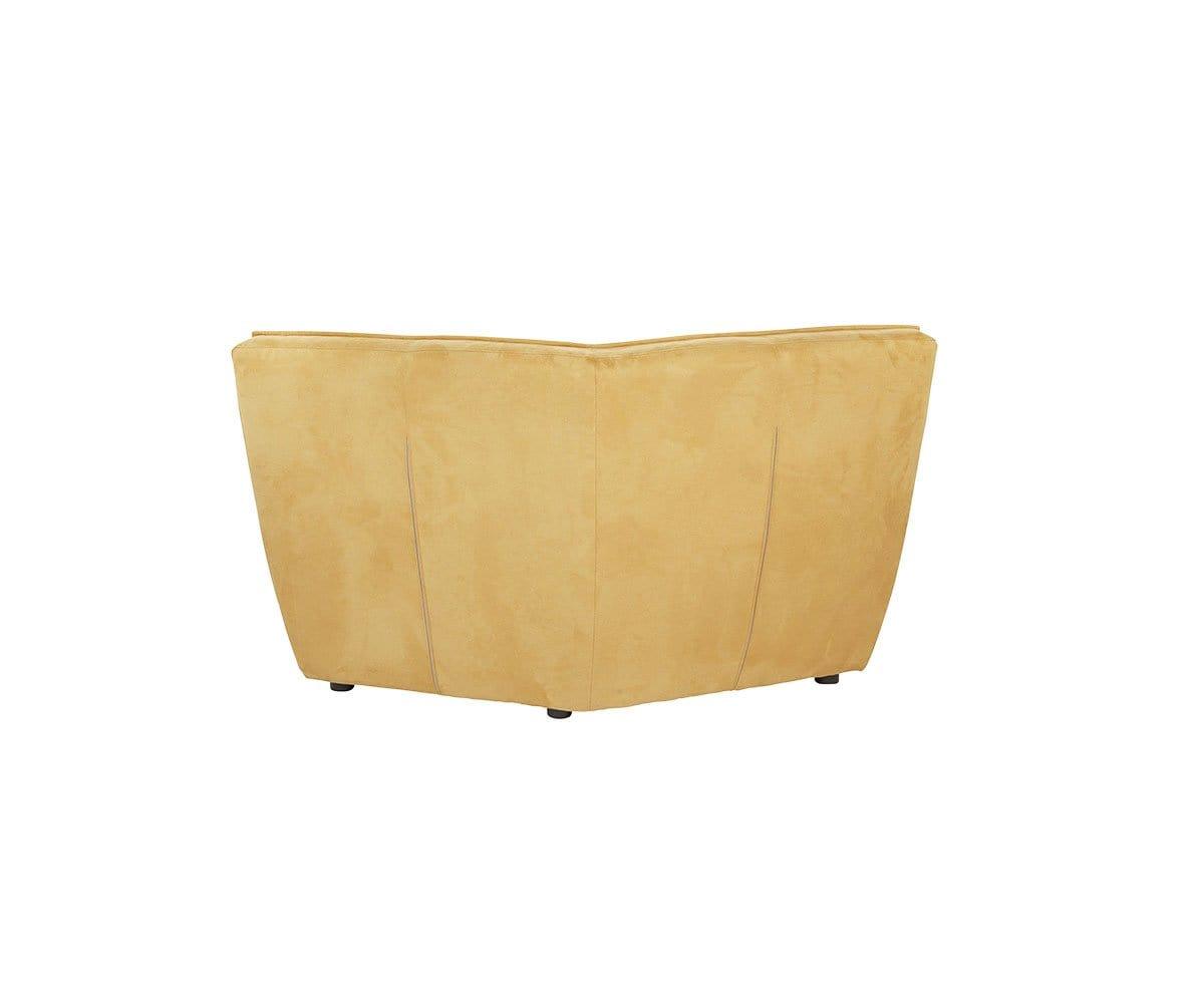 Diego Corner - Modern L-Shaped Sectional Sofa for Living Room, Home Theater & Office - Comfortable Fabric Upholstery with Sturdy Wooden Frame - Perfect for Small Spaces & Family Gatherings