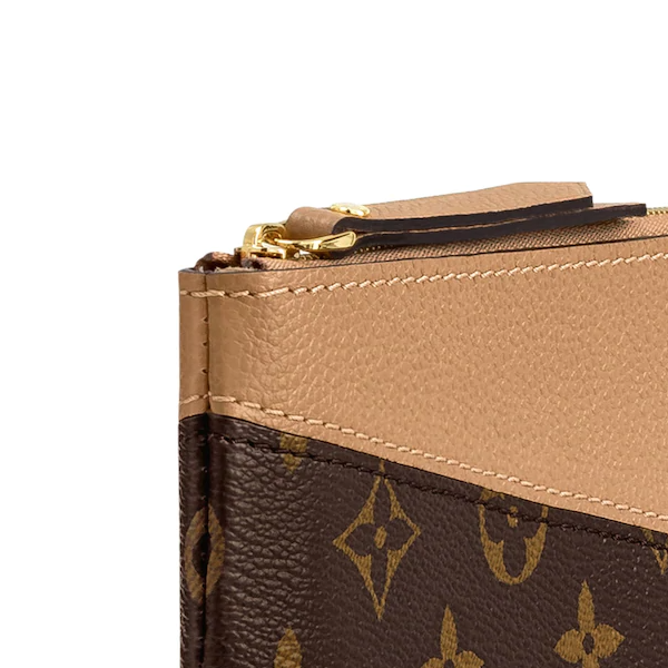 Louis Vuitton LV Monogram Canvas Daily Pouch Crossbody Bag - Perfect for Travel, Work & Everyday Use