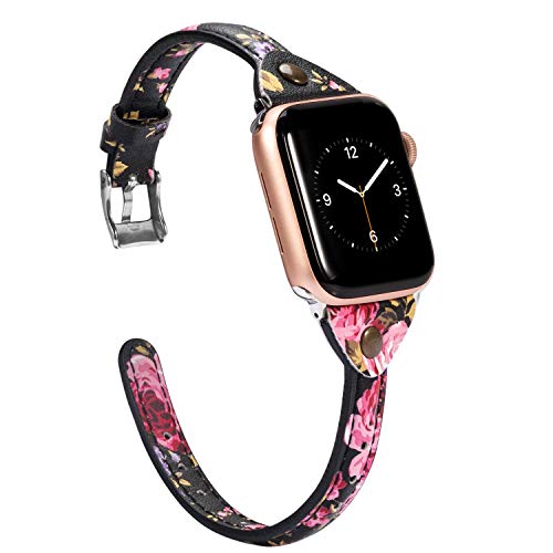 Black Floral Pink