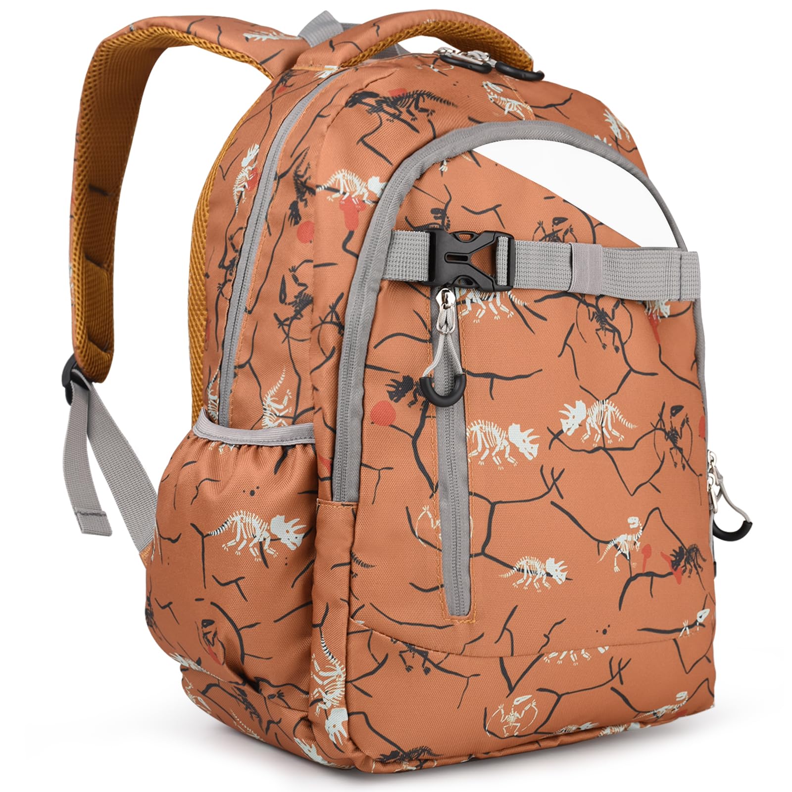 Dinosaur Kids Backpack for Boys - Lightweight School Bag with Laptop Compartment for Elementary & Middle School Students | Perfect for Daily Use, Travel & Outdoor Activities
