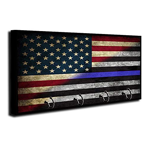 Red White Thin Blue Line American Flag