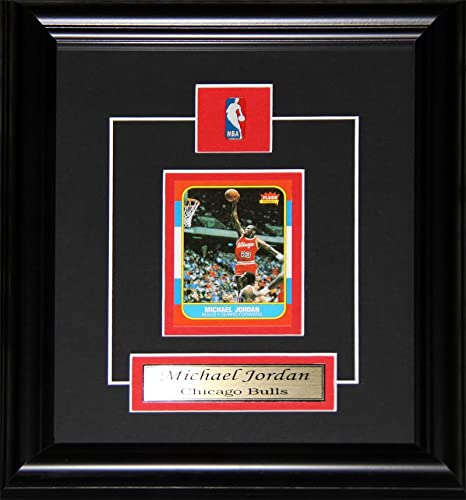 Michael Jordan Chicago Bulls Rookie Card Replica - Authentic Basketball Memorabilia for Collectors & Fans | Perfect for Sports Room Decor & Gift Giving