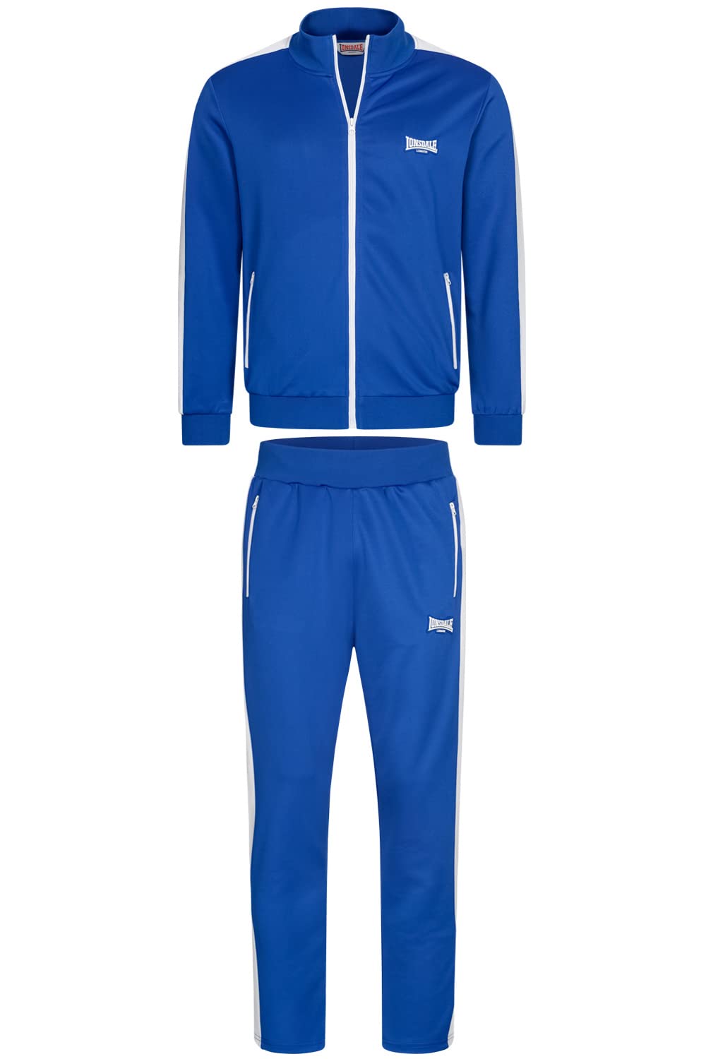 Lonsdale Men's Manhay Tracksuit - Lightweight Athletic Jogging Suit for Running, Gym & Casual Wear | Breathable Comfort Fit Workout Outfit