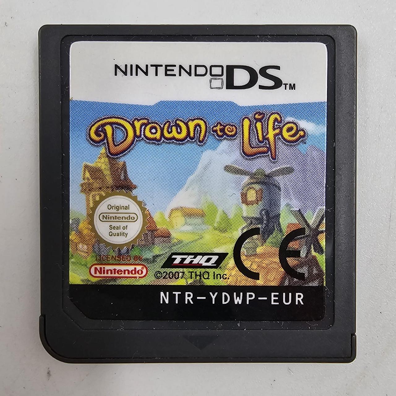 Drawn to Life Nintendo DS Game - Authentic Cartridge Only - Classic Action-Adventure Game for Kids & Adults - Perfect for Travel, Gifts & Retro Gaming Collection