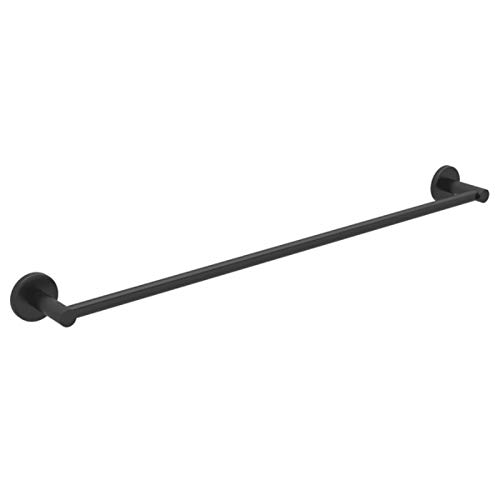 ROHL LO1/24MB Premium Matte Black Bathroom Accessories Set - Modern Shower Faucet & Sink Fixtures for Luxury Home Bathroom Renovation