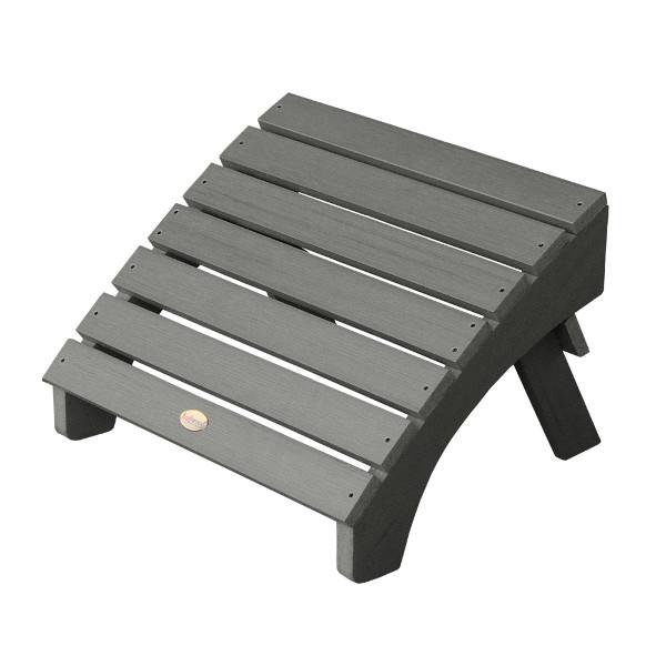 Premium Outdoor Folding Adirondack Ottoman - Waterproof Patio Footrest & Garden Lounge Chair Accessory for Deck, Poolside & Backyard Relaxation
