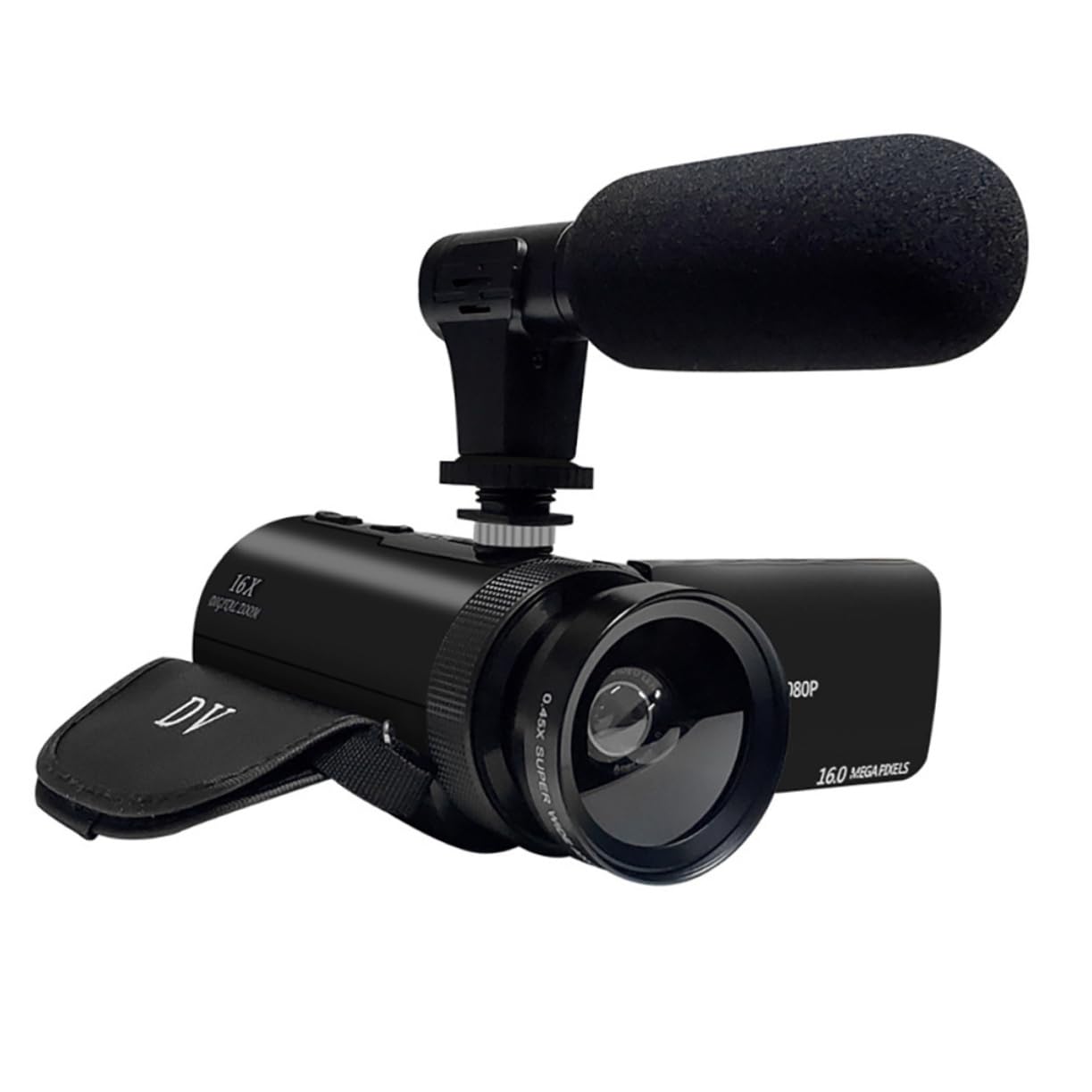 Homoyoyo Digital Camera HD Camcorder with DVR Recorder - 1080P Full HD Video Recording, Compact Portable Design for Vlogging, Travel, and Home Security