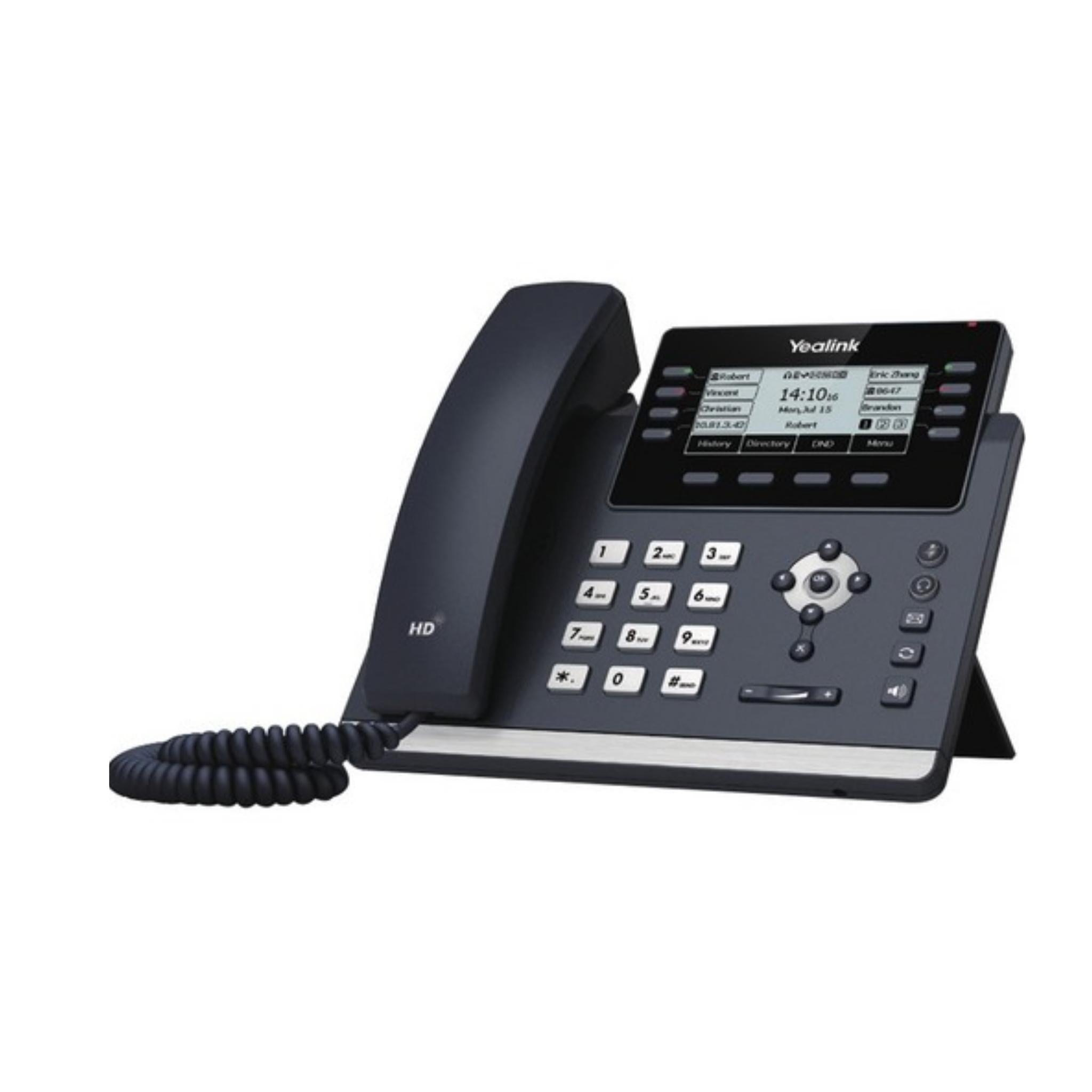 Yealink T4 Series Business IP Phone - VoIP Desk Phone with HD Voice, 4.3